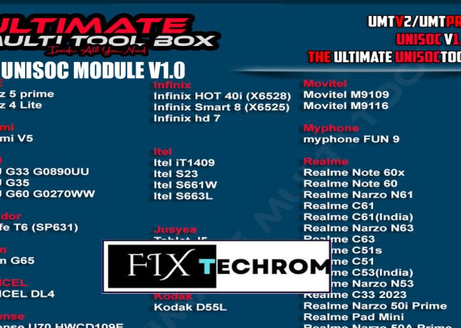 UMT Pro Unisoc Module v1.0 Remove FRP Lock 2025