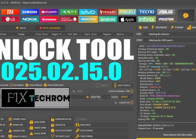 Unlock Tool 2025.02.15.0 Reset MiCloud Android 15