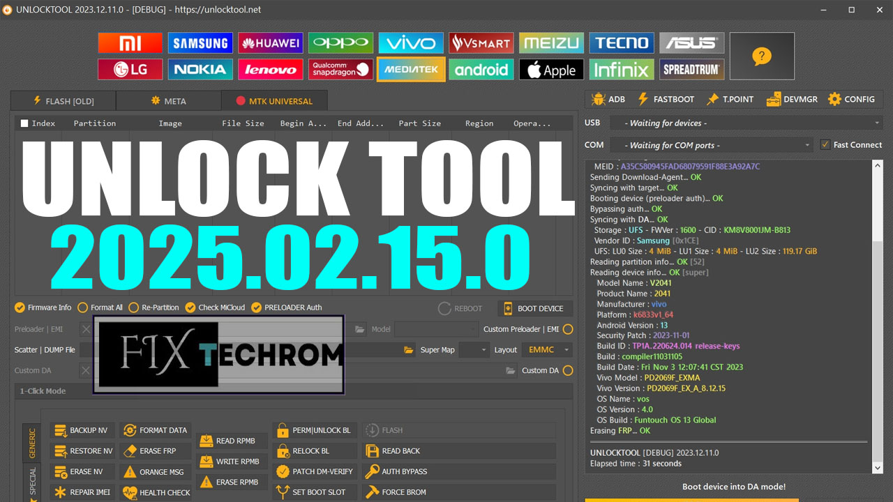 Unlock Tool 2025.02.15.0 Reset MiCloud Android 15