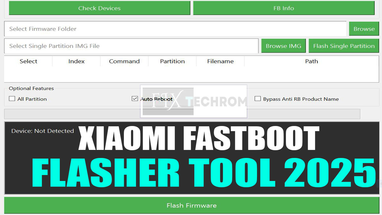 Xiaomi Fastboot Flasher Tool 2025 Flash Xiaomi Devices