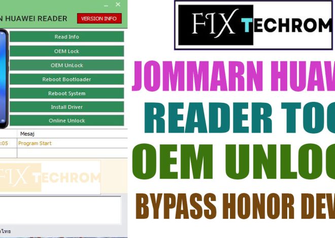 JOMMARN HUAWEI Reader Program Tool 2025 Free OEM Unlock