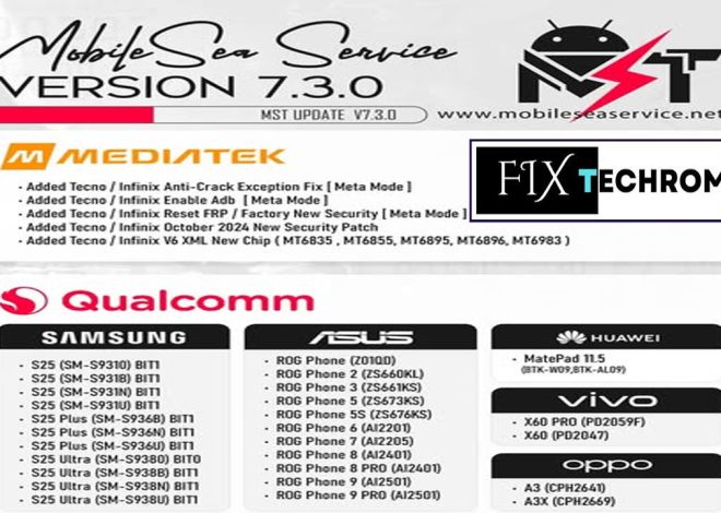 Download Mobile Sea Service Tool V7.3.1 Boot RAMDisk Error FIX
