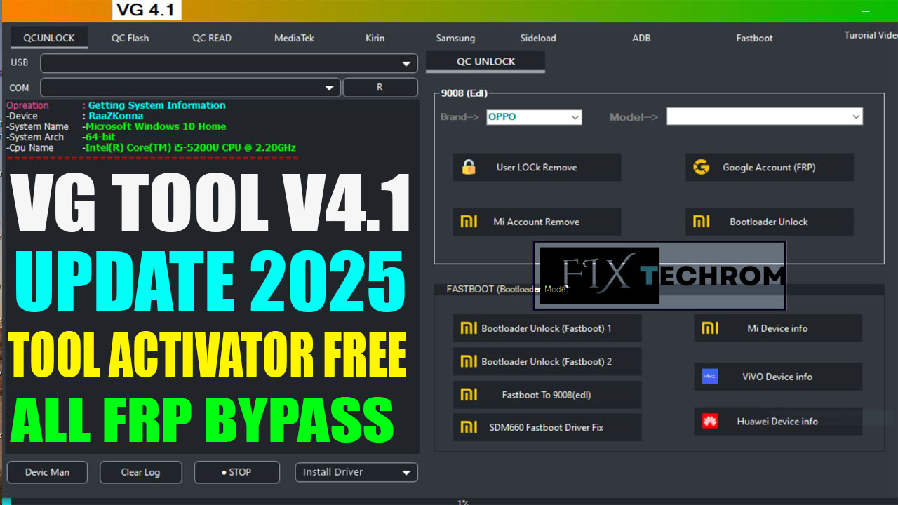 Download VG Tool V4.1 New Version 2025 With Free Activate