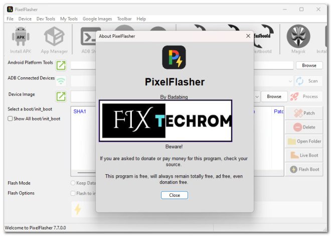 PixelFlasher Tool v7.9.3.3 New Update Free Download