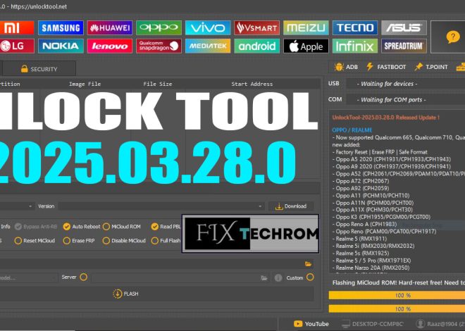 Unlock Tool v2025.03.28.0 Qualcomm 712 Direct FRP Bypass