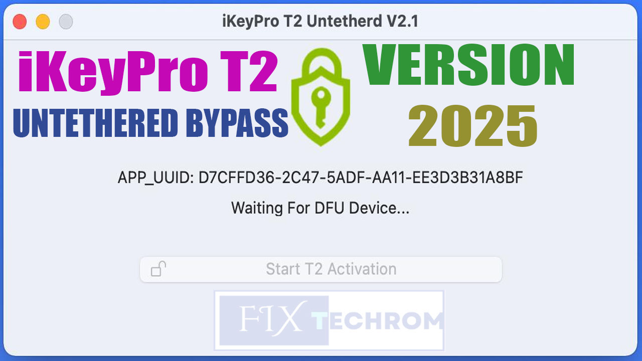 iKeyPro T2 Untethered Bypass Tool 2025