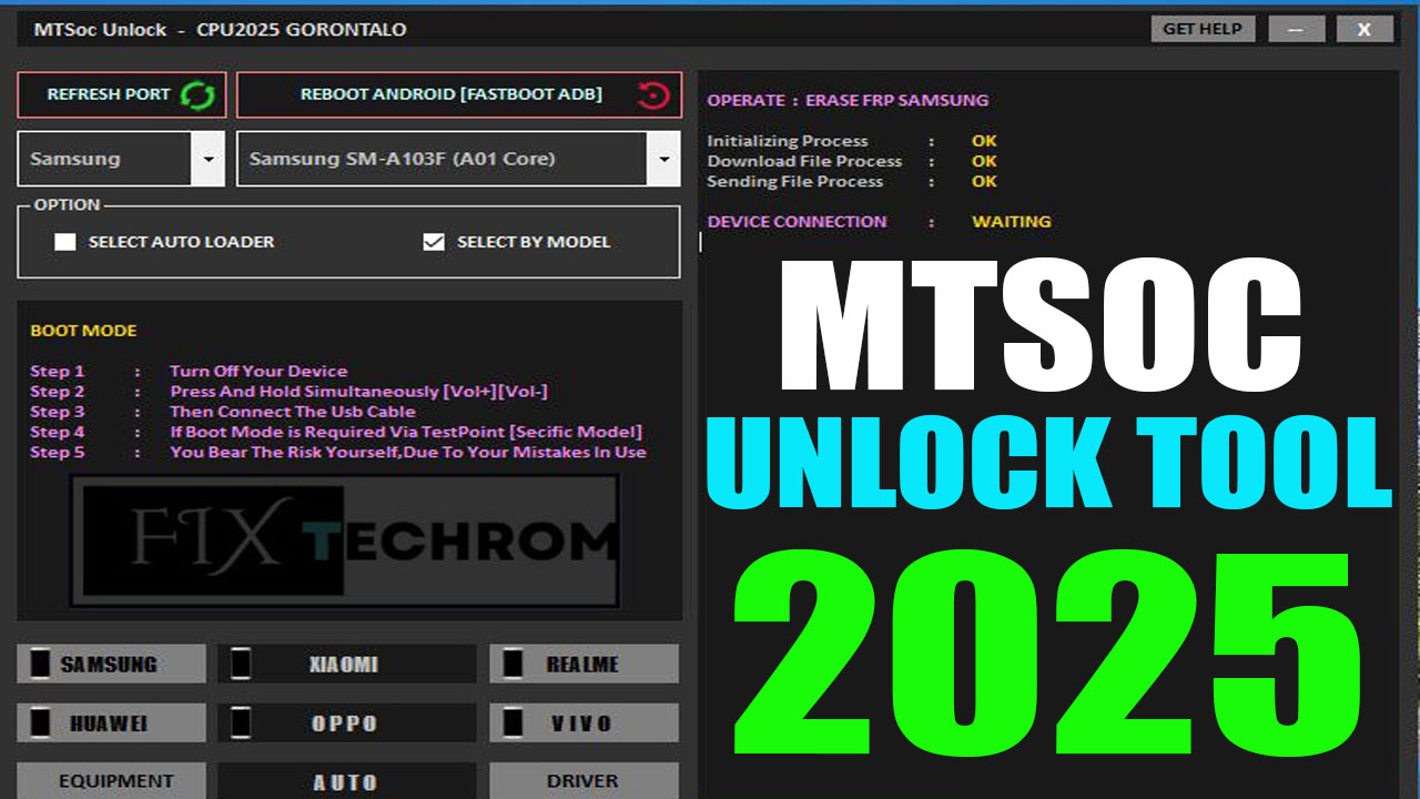 MediaTek Unlock Tool MTSoc 2025 Remove Demo Lock
