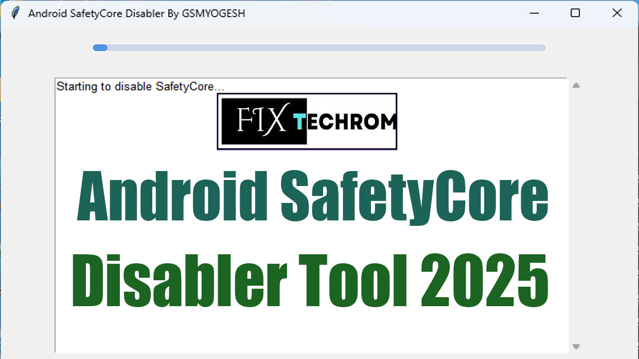Android SafetyCore Disabler Tool 2025