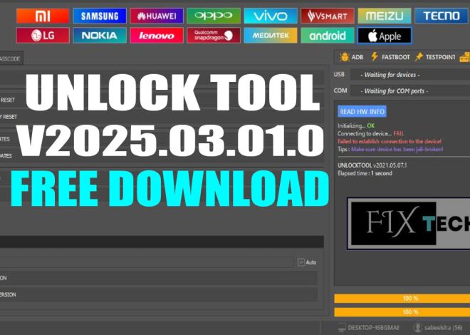 Unlock Tool v2025.03.01.0 Erase FRP Disable Mi Cloud