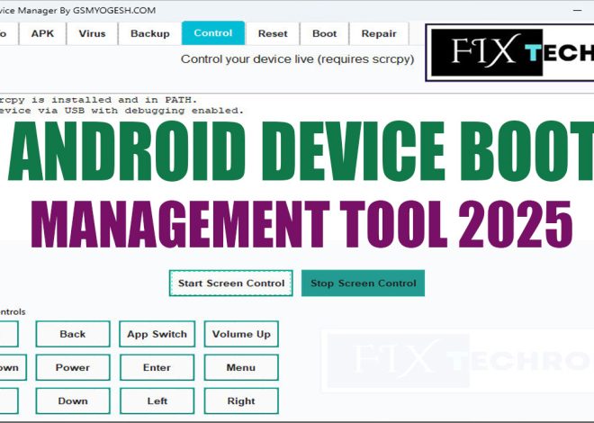 Android Device Boot Management Tool 2025