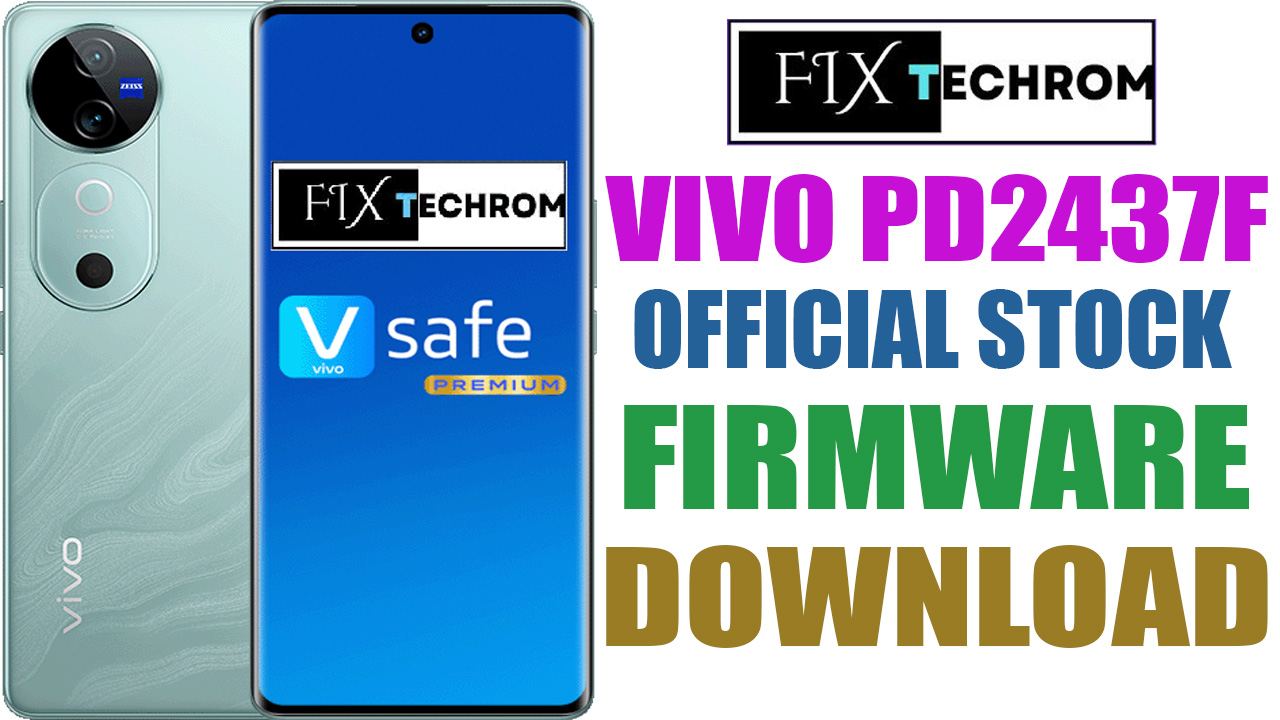 Vivo PD2437F Official Stock Firmware Flash File