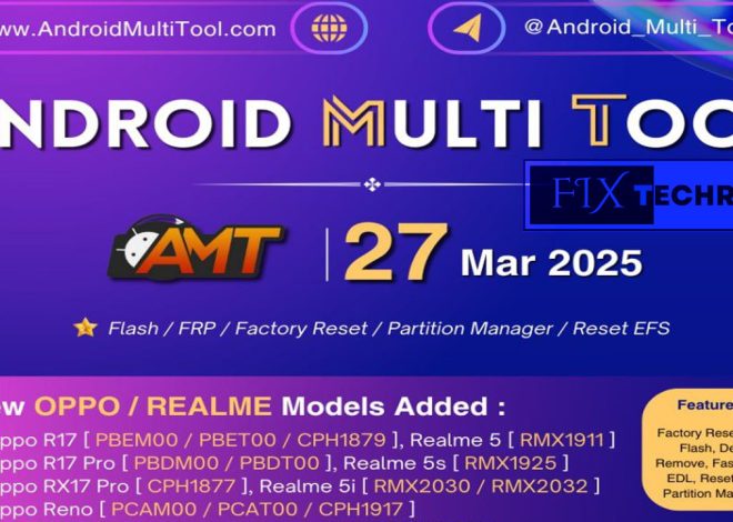 Android Multi Tool v1.3.1.7 Reset TECNO ID Lock