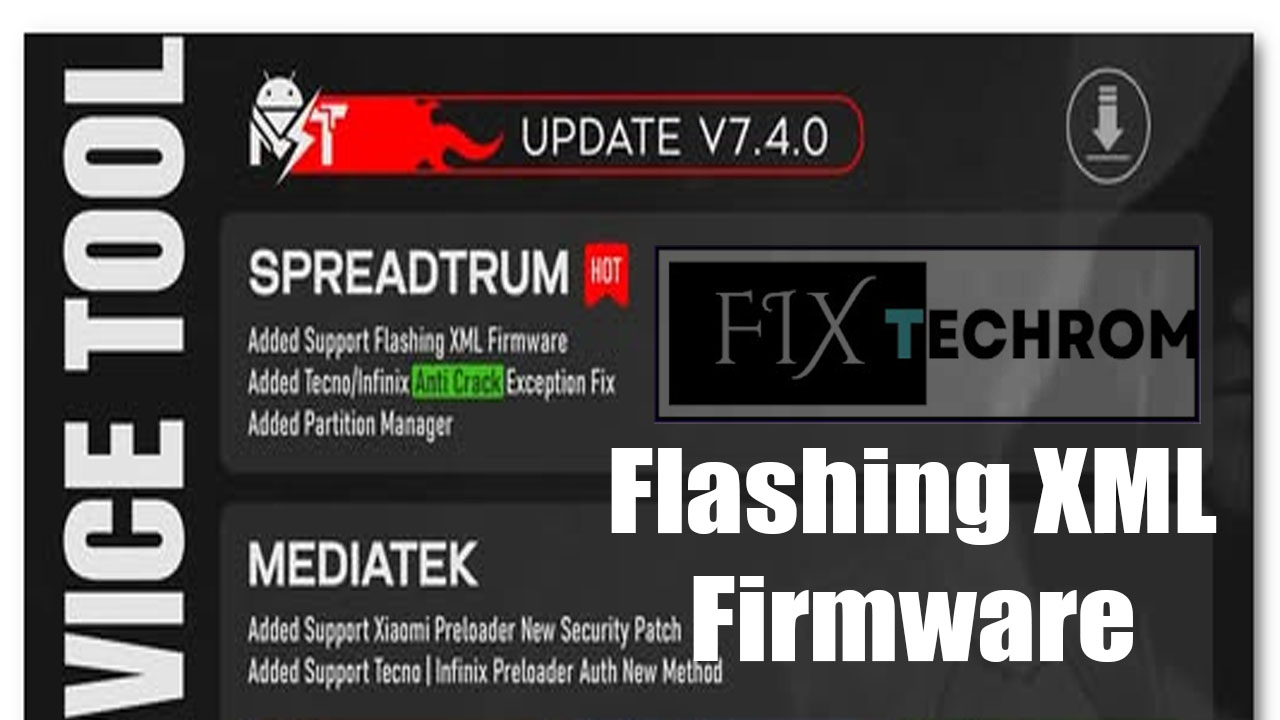 Mobile Sea Service Tool V7.4.0 Support For Flashing XML Firmware