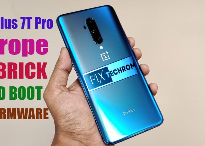 OnePlus 7T Pro Europe UNBRICK Dead Boot Repair Firmware