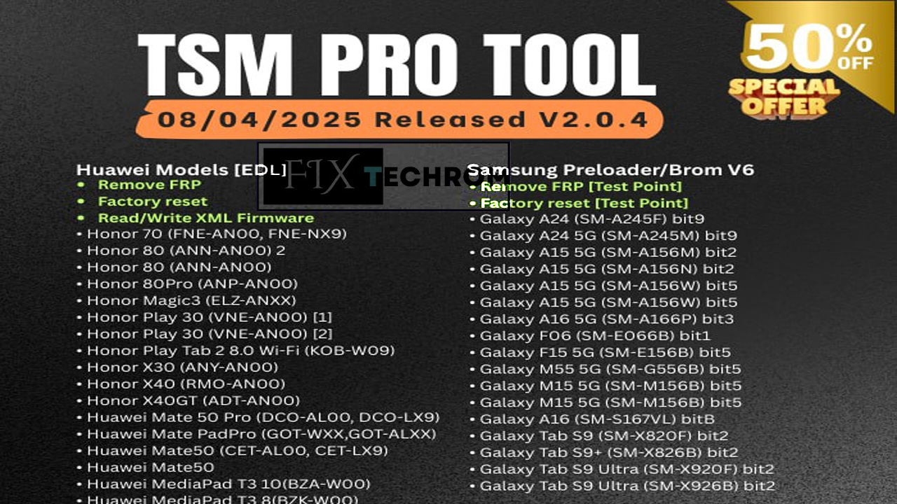 Turbo Service Mobile Tool V2.0.4 MDM Removal