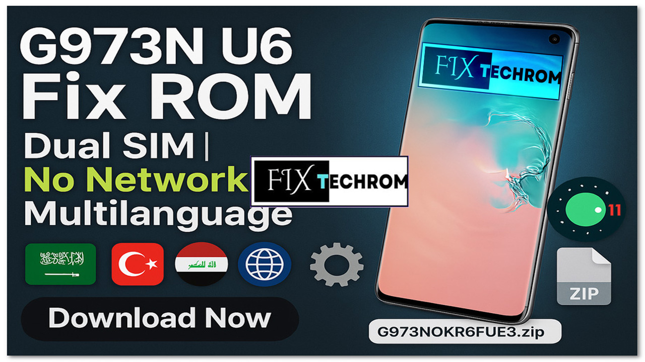 Samsung G973N U6 Dual SIM Fix ROM No Lost Network
