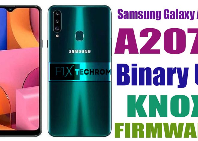 Samsung Galaxy A20s A207F Binary U5 KNOX ROM