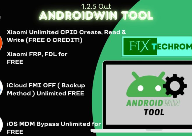 Android Win Tool v1.2.5 Fastboot To EDL Server 0 Credit