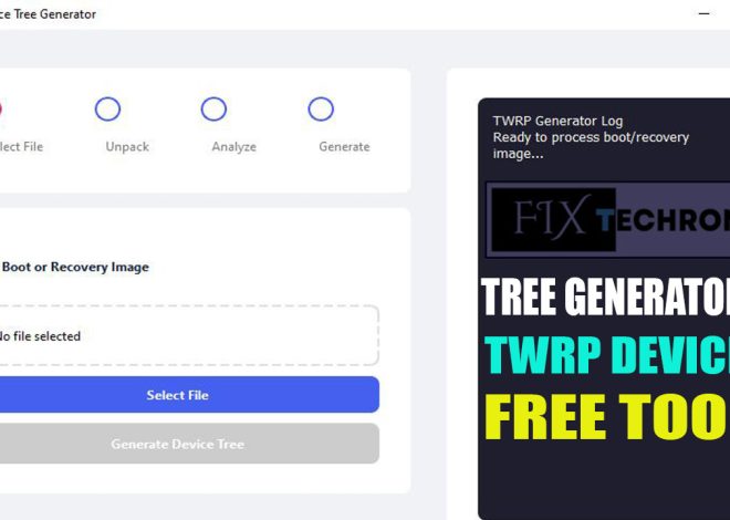 TWRP Device Tree Generator New Tool Free Download