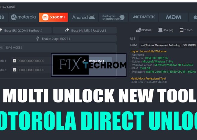 Multi Unlock New Tool Free Activate Motorola Direct Unlock