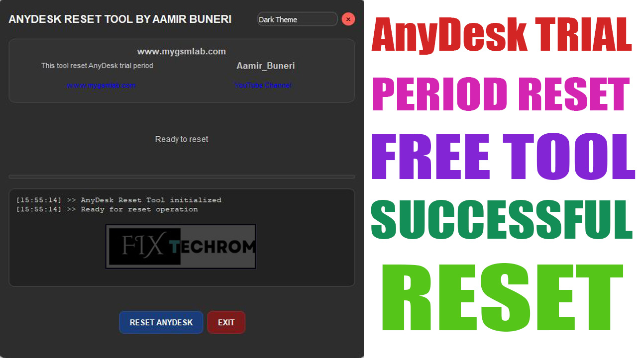 AnyDesk Trial Period Reset Tool Free Download