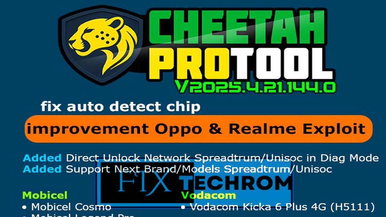 Cheetah Tool Pro Update New Version V2025.4.21.144.0
