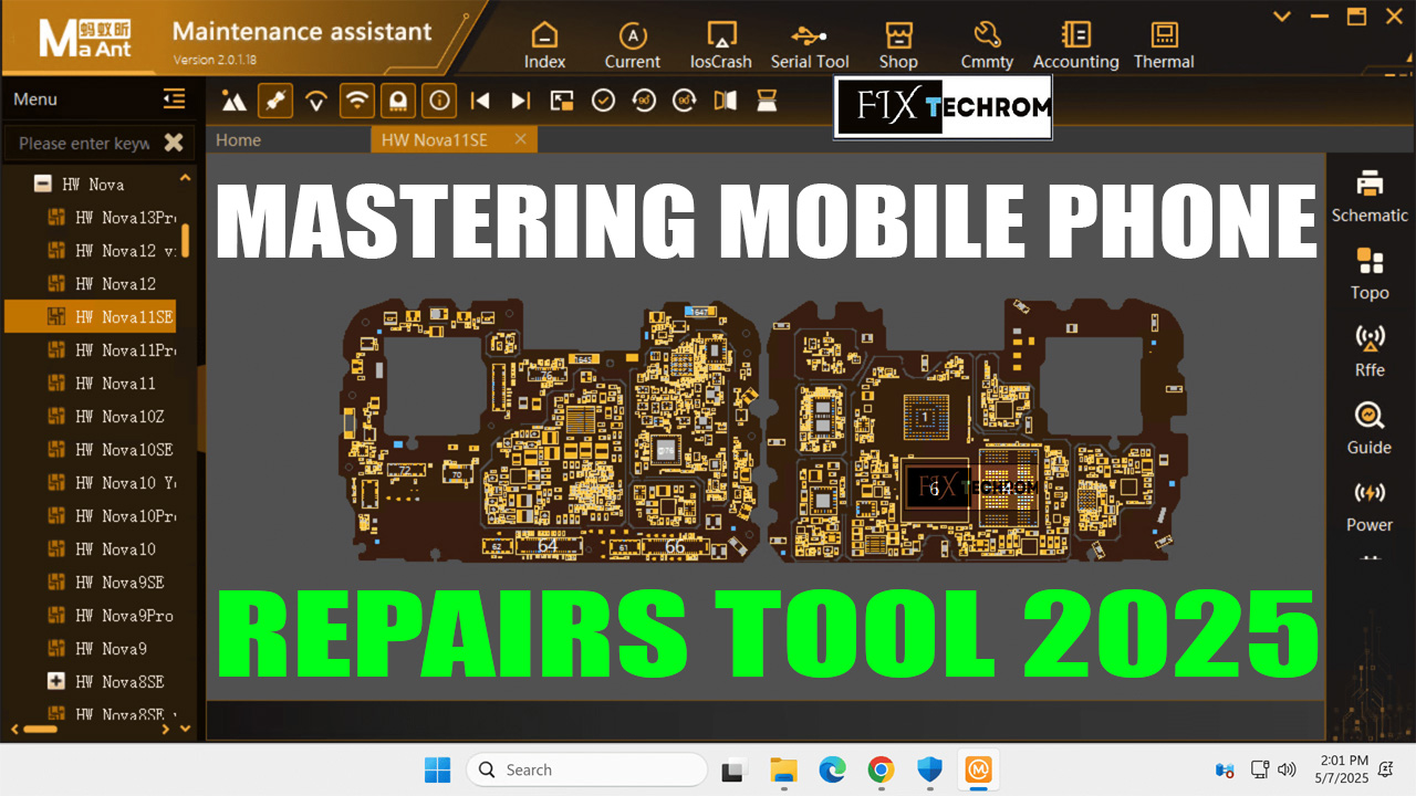 Mastering Mobile Phone Repairs Tool 2025 Free Schematic Many Device