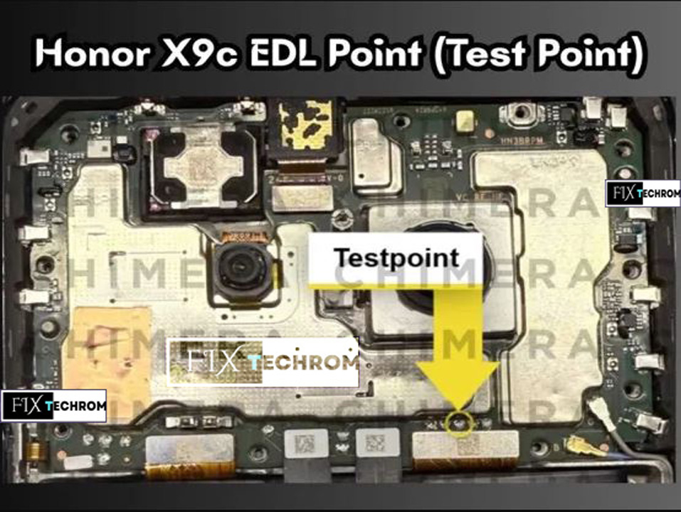 Honor X9c EDL Test Point Way Reboot to EDL Mode 9008