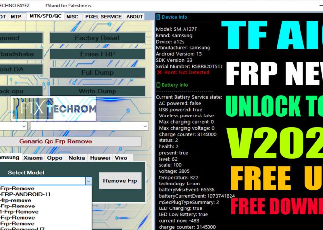 TF AIO FRP NEW UNLOCK TOOL 2025 NO NEED CREDIT