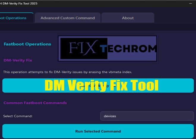 DM Verity Fix Tool Latest Version 2025 Free