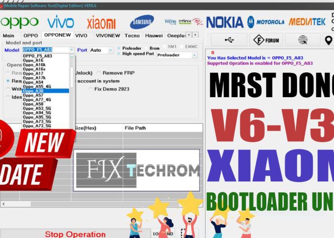 MRST Dongle V6_V3.2 Xiaomi Bootloader Unlock Free