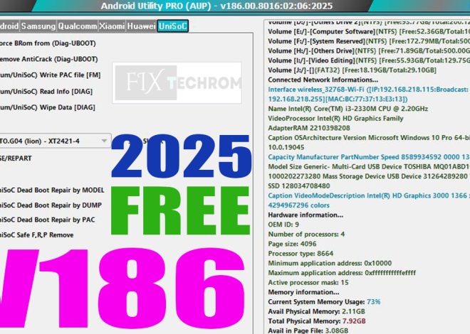 Download Android Utility Pro (AUP) V186 Latest Update Version