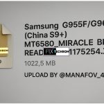 Samsung China S9+G955F | G960F MT6580 Dead Fix Firmware