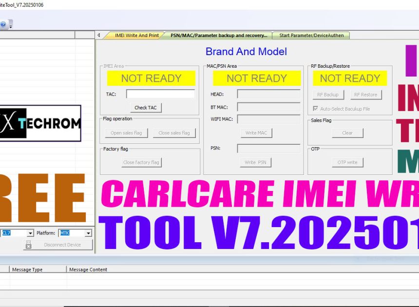 Download Carlcare IMEI Write Tool v7.20250106