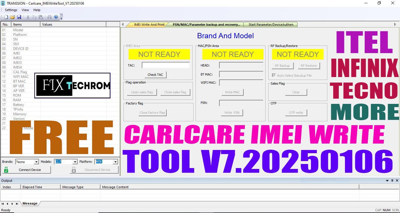 Download Carlcare IMEI Write Tool v7.20250106