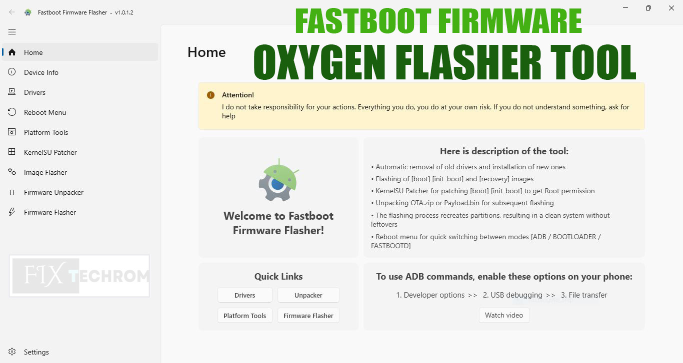Fastboot Firmware Flasher Tool Free Oxygen Updater