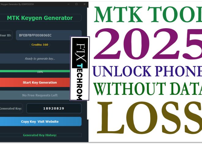 MTK Tool 2025 Unlock Phone Without Data Loss